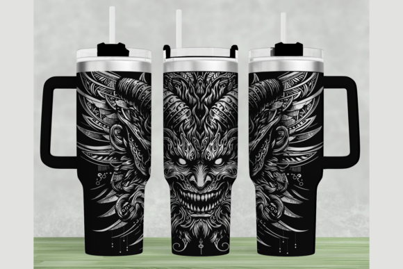 Horned Devil (40 oz) Tumbler